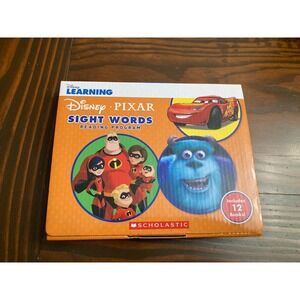 Disney Learning Pixar Sight Words Reading Program 12 Books Scholastic 2018